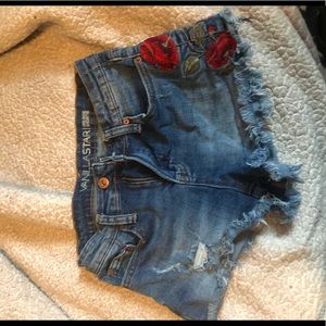 Jean VanillaStar shorts